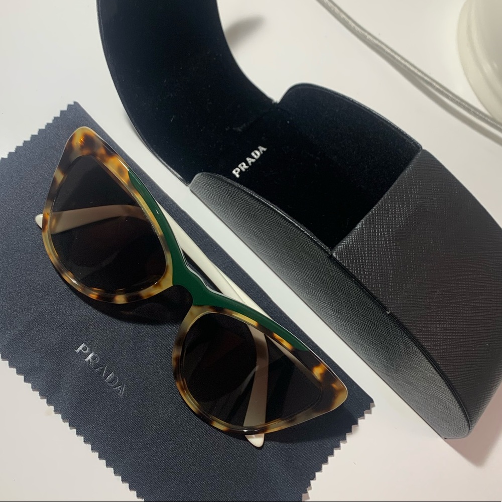 PRADA Ultravox Cat Eye Sunglasses
